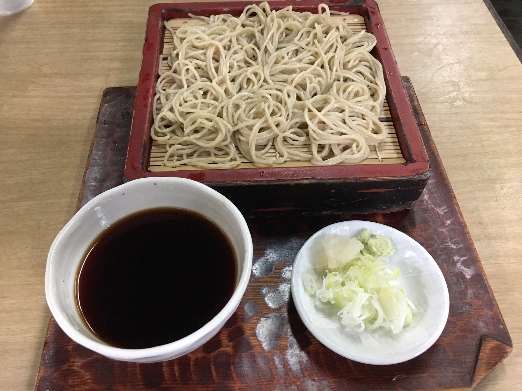 Several styles of Soba noodle in Tokyo Howdy Japan